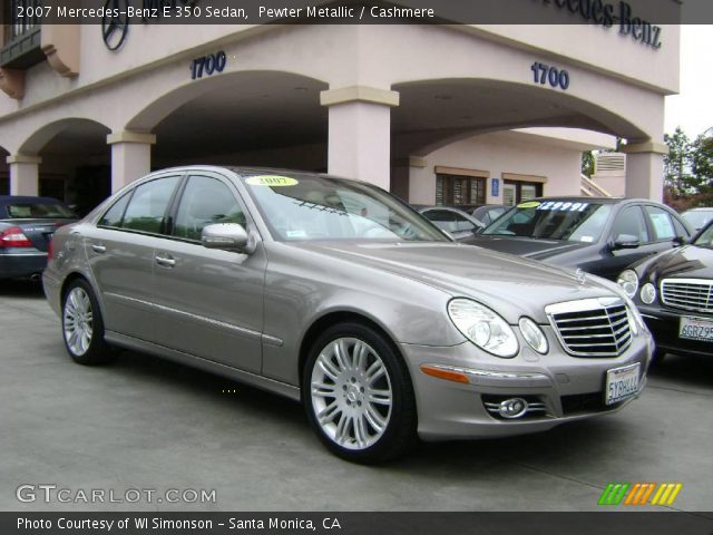 2007 Mercedes-Benz E 350 Sedan in Pewter Metallic