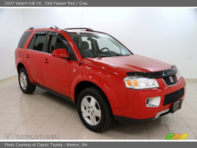 2007 Saturn VUE V6 in Chili Pepper Red