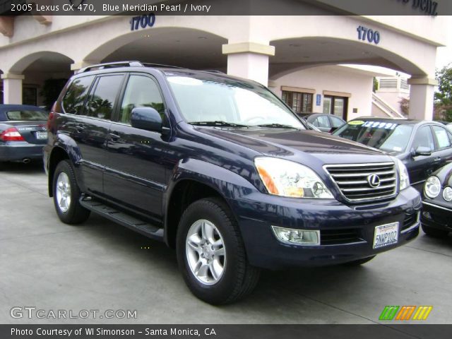 2005 Lexus GX 470 in Blue Meridian Pearl