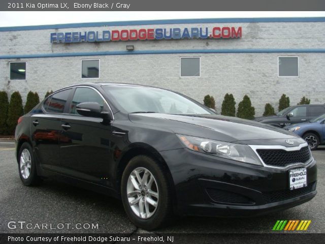 2011 Kia Optima LX in Ebony Black