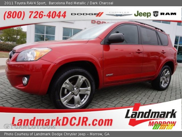 2011 Toyota RAV4 Sport in Barcelona Red Metallic