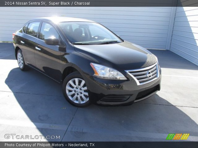 2014 Nissan Sentra SV in Super Black