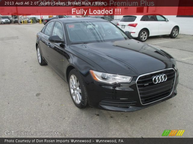 2013 Audi A6 2.0T quattro Sedan in Brilliant Black
