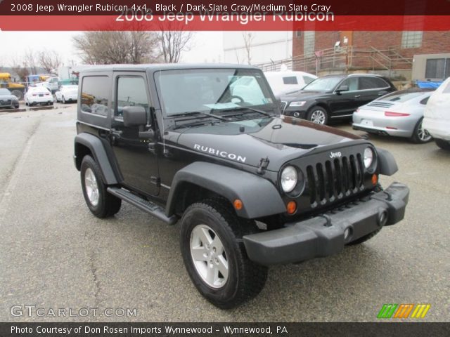 2008 Jeep Wrangler Rubicon 4x4 in Black