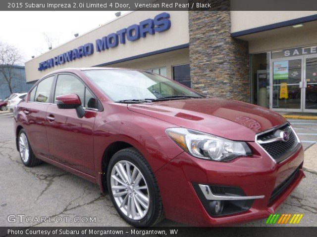 2015 Subaru Impreza 2.0i Limited 4 Door in Venetian Red Pearl