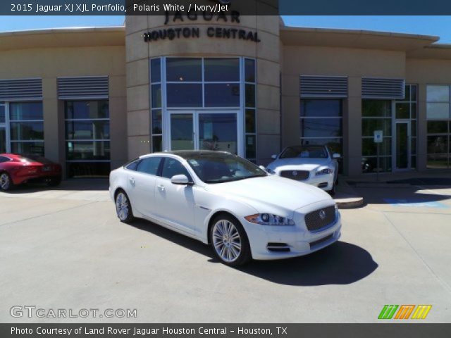 2015 Jaguar XJ XJL Portfolio in Polaris White