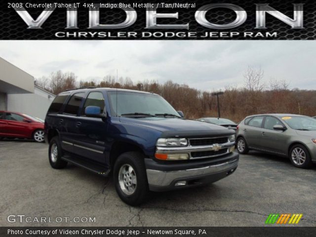 2003 Chevrolet Tahoe LT 4x4 in Indigo Blue Metallic