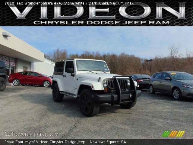 2010 Jeep Wrangler Sahara 4x4 in Stone White