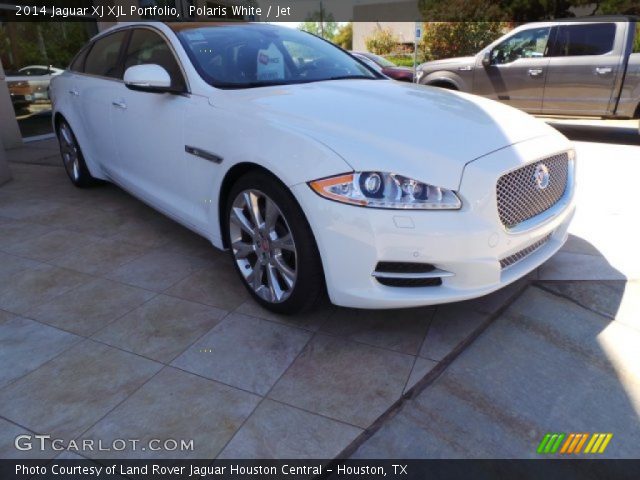 2014 Jaguar XJ XJL Portfolio in Polaris White