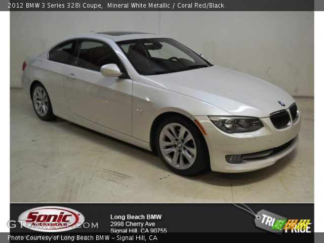 2012 BMW 3 Series 328i Coupe in Mineral White Metallic