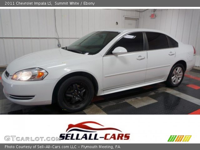 2011 Chevrolet Impala LS in Summit White