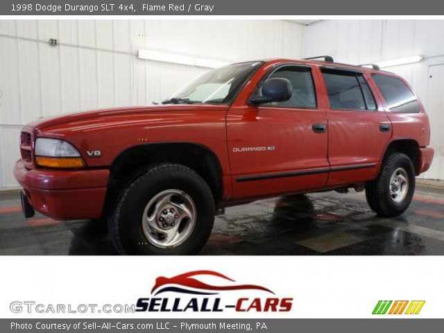 1998 Dodge Durango SLT 4x4 in Flame Red