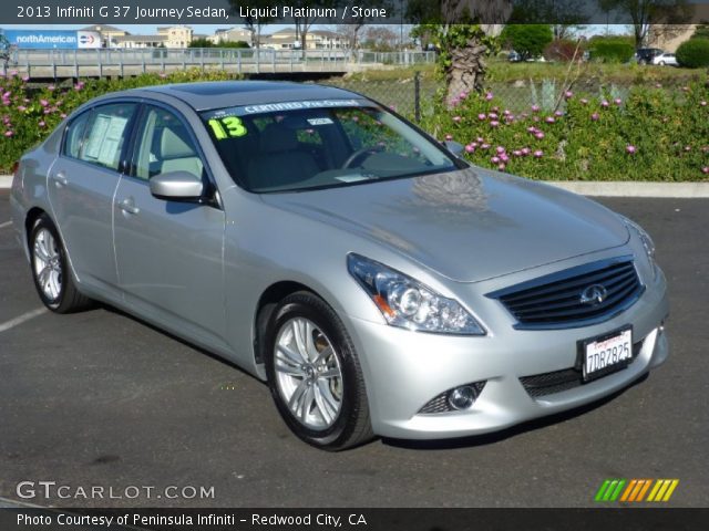 2013 Infiniti G 37 Journey Sedan in Liquid Platinum