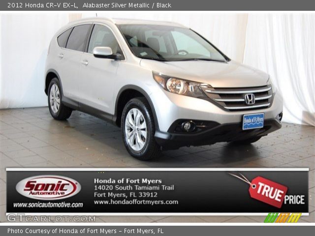 2012 Honda CR-V EX-L in Alabaster Silver Metallic