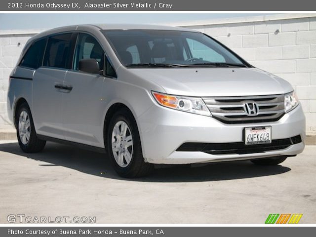 2012 Honda Odyssey LX in Alabaster Silver Metallic