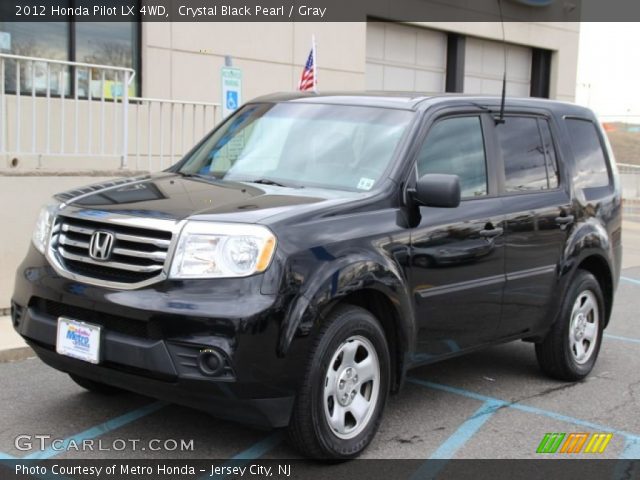 2012 Honda Pilot LX 4WD in Crystal Black Pearl