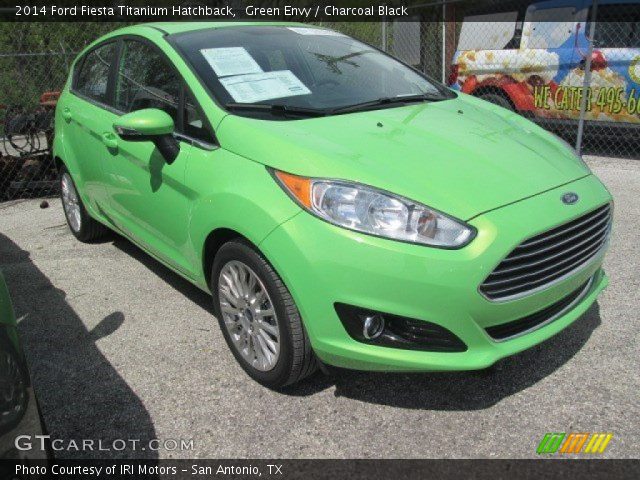 2014 Ford Fiesta Titanium Hatchback in Green Envy