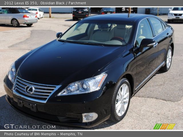 2012 Lexus ES 350 in Obsidian Black