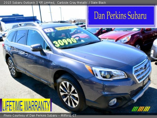 2015 Subaru Outback 3.6R Limited in Carbide Gray Metallic