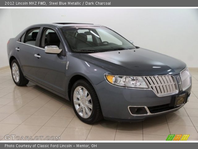 2012 Lincoln MKZ FWD in Steel Blue Metallic