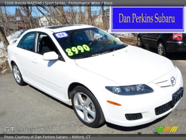 2008 Mazda MAZDA6 i Sport Sedan in Performance White