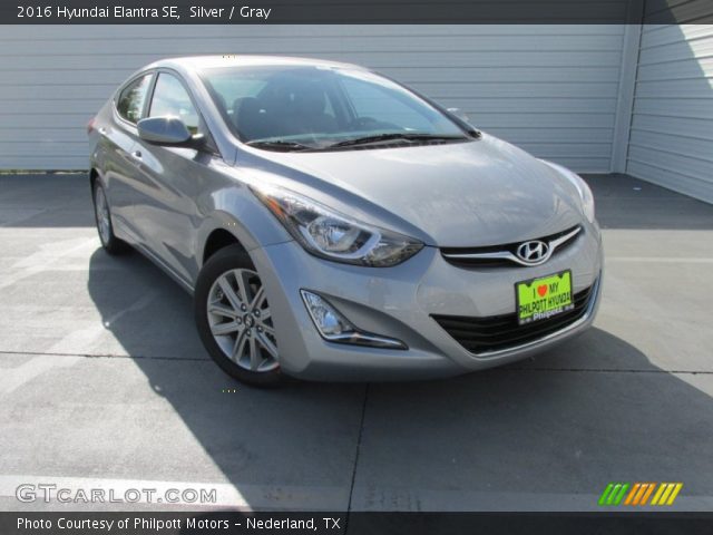 2016 Hyundai Elantra SE in Silver