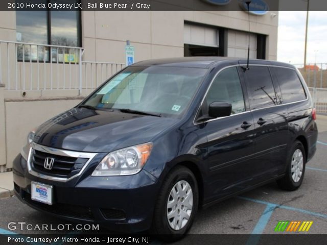 2010 Honda Odyssey LX in Bali Blue Pearl