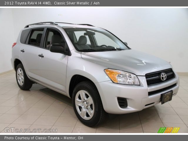 2012 Toyota RAV4 I4 4WD in Classic Silver Metallic