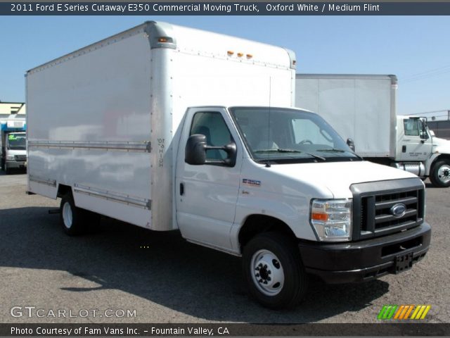 2011 Ford E Series Cutaway E350 Commercial Moving Truck in Oxford White