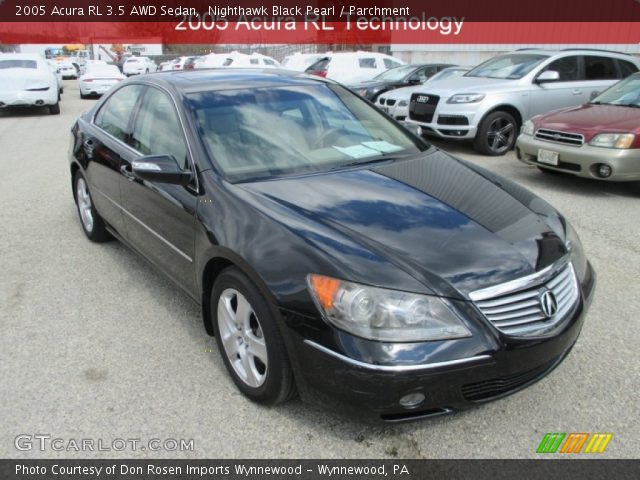 2005 Acura RL 3.5 AWD Sedan in Nighthawk Black Pearl