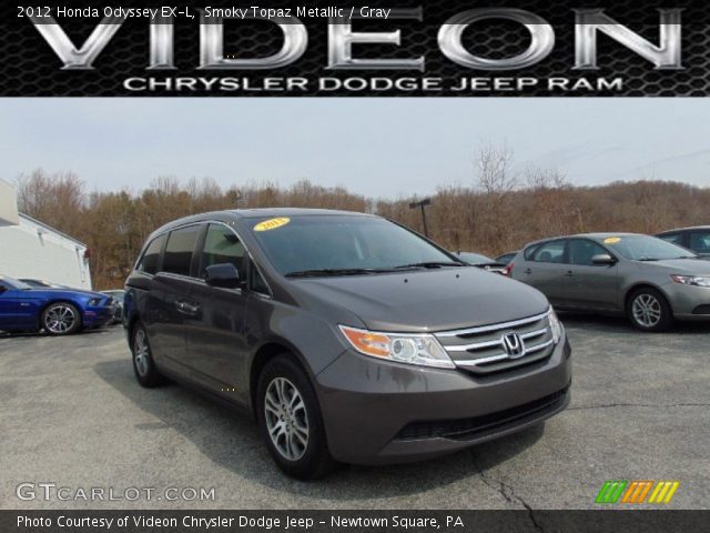 2012 Honda Odyssey EX-L in Smoky Topaz Metallic