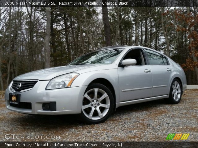 2008 Nissan Maxima 3.5 SE in Radiant Silver Metallic