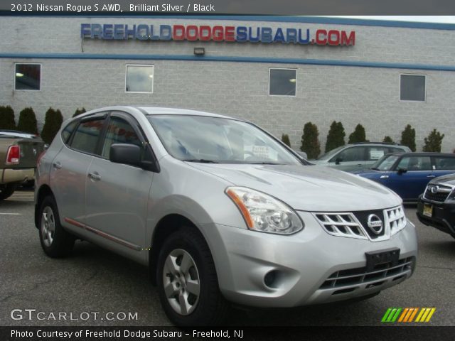 2012 Nissan Rogue S AWD in Brilliant Silver