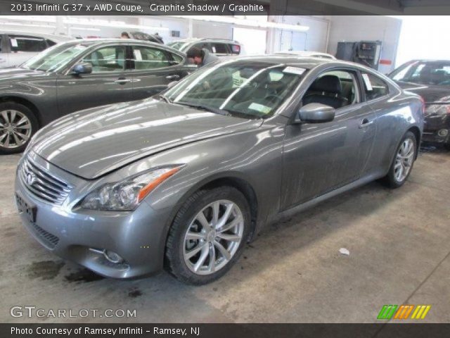 2013 Infiniti G 37 x AWD Coupe in Graphite Shadow