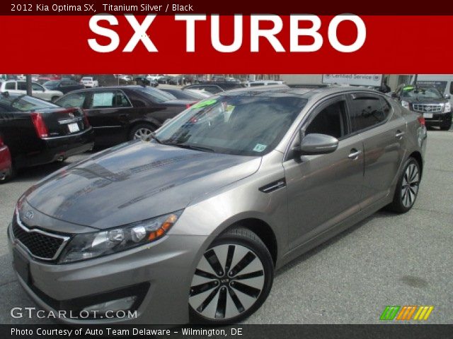 2012 Kia Optima SX in Titanium Silver