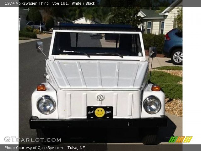 1974 Volkswagen Thing Type 181 in White