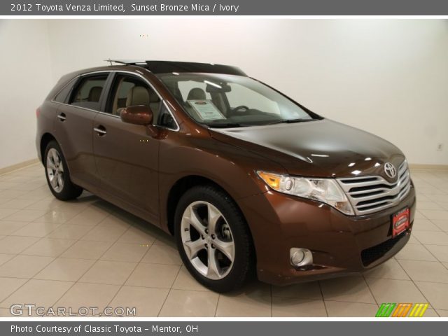 2012 Toyota Venza Limited in Sunset Bronze Mica