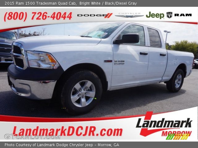 2015 Ram 1500 Tradesman Quad Cab in Bright White