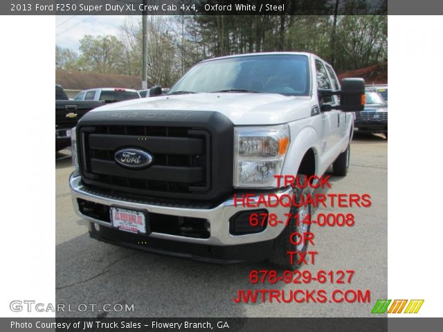 2013 Ford F250 Super Duty XL Crew Cab 4x4 in Oxford White