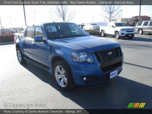 2010 Ford Explorer Sport Trac Adrenalin AWD in Blue Flame Metallic