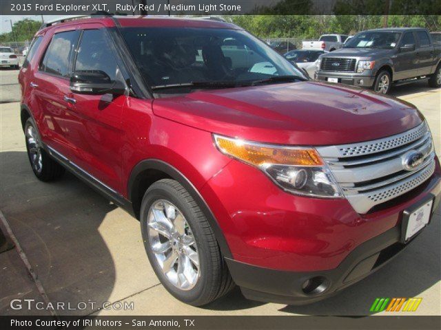 2015 Ford Explorer XLT in Ruby Red