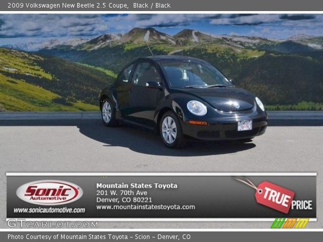 2009 Volkswagen New Beetle 2.5 Coupe in Black