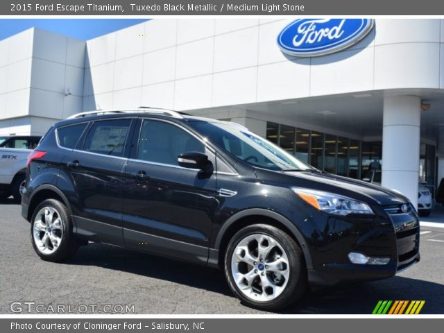 2015 Ford Escape Titanium in Tuxedo Black Metallic