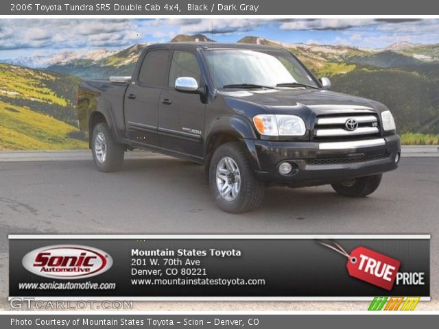 2006 Toyota Tundra SR5 Double Cab 4x4 in Black