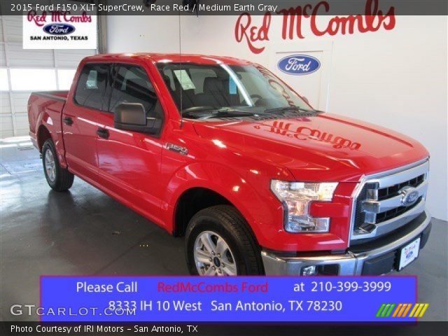 2015 Ford F150 XLT SuperCrew in Race Red
