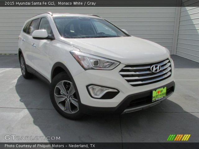 2015 Hyundai Santa Fe GLS in Monaco White