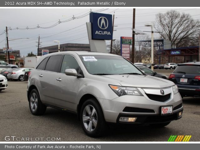 2012 Acura MDX SH-AWD Technology in Palladium Metallic