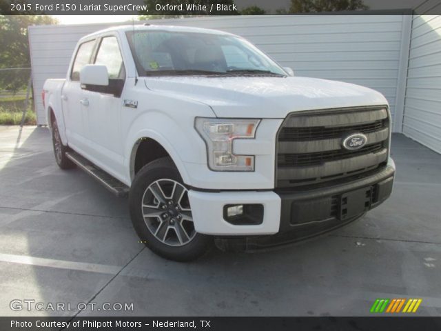 2015 Ford F150 Lariat SuperCrew in Oxford White