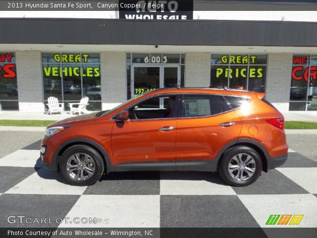 2013 Hyundai Santa Fe Sport in Canyon Copper