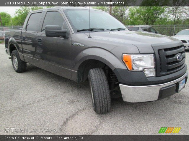 2010 Ford F150 XL SuperCrew in Sterling Grey Metallic